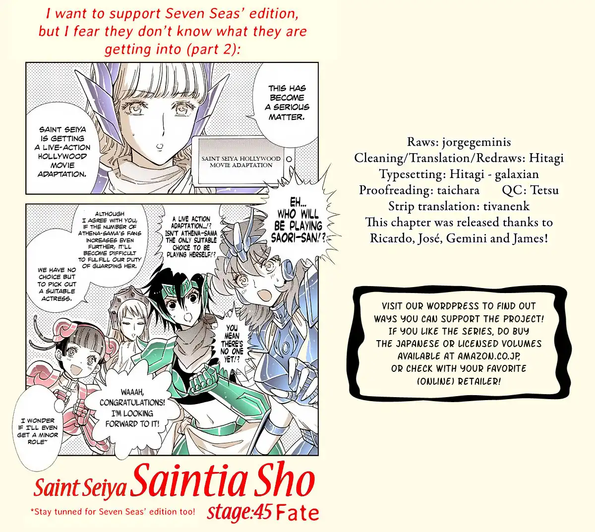 Saint Seiya - Saintia Shou Chapter 45 1